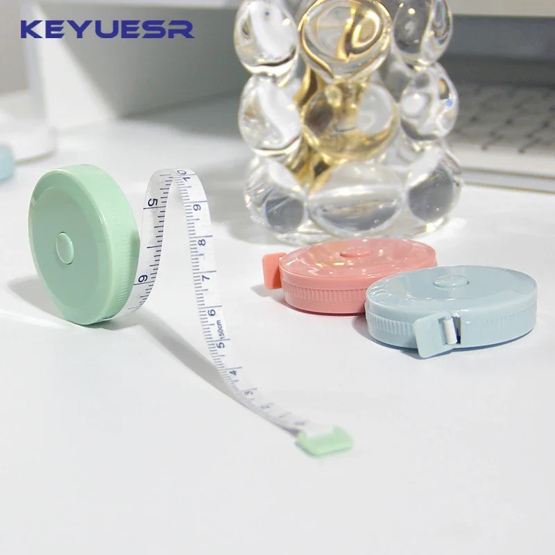 Compact Mini Portable Leather Tape Measure - 60/79 Inch Flexible Ruler