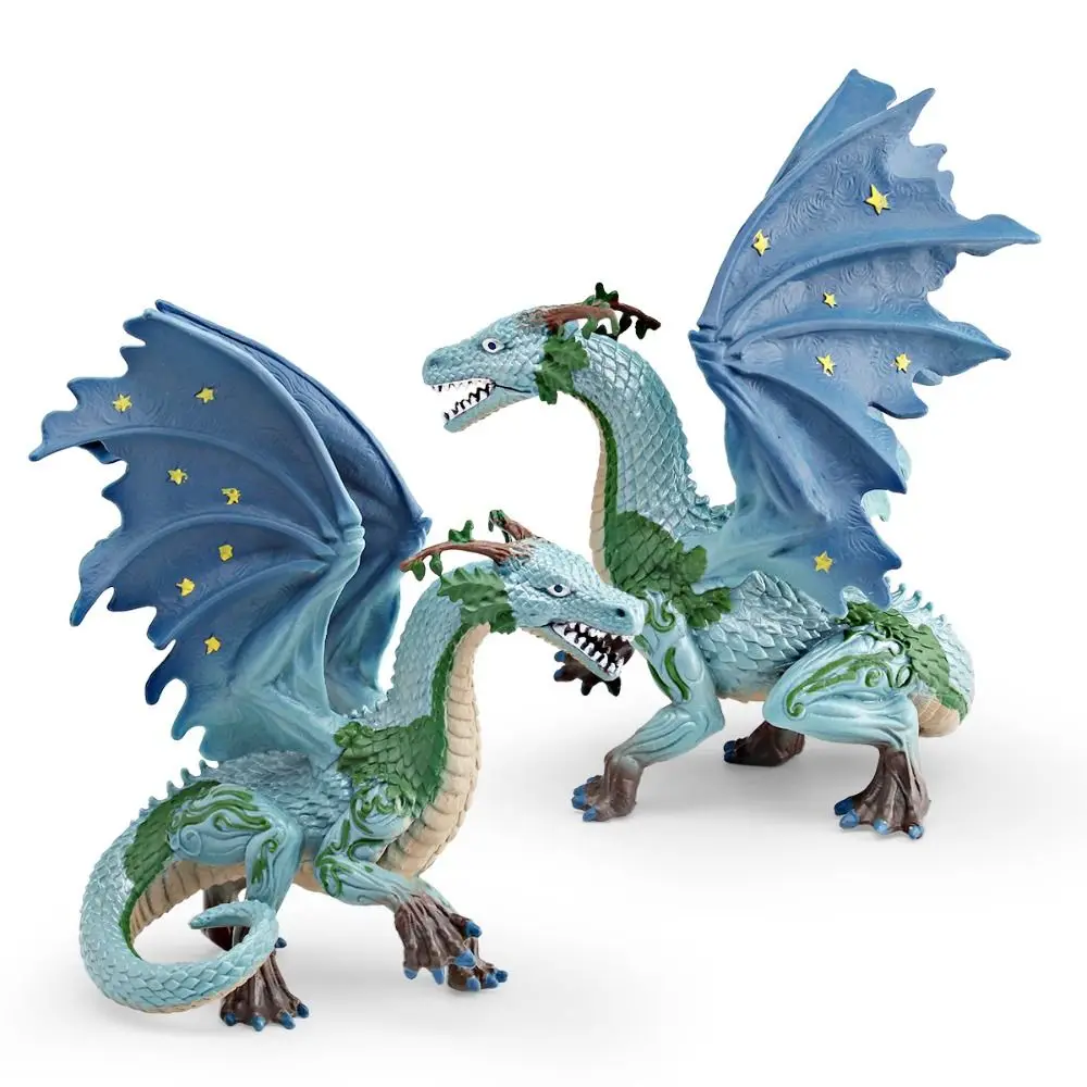 Simulation Warcraft Dragon Mythical Creatures Toy PVC Statue Myth Dragon Figures Crafts Handmad Dragon Animal Model