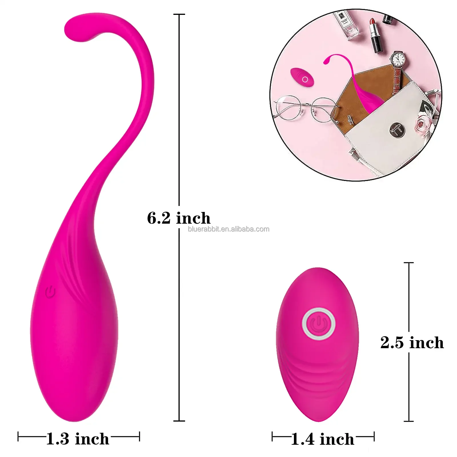 App Remote Controlled Kegel Balls Pelvic Floor Tightening and Bladder Control Strengthening Ben Wa Balls for Women