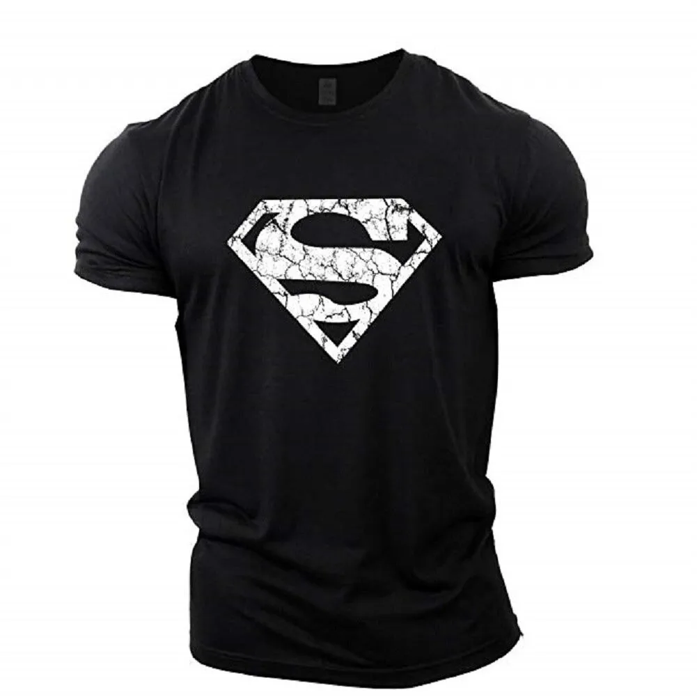 

New Summer Black Fitness Fashion Sport Short Sleeve 3D T-Shirt for Men and Women Street Hip Hop Casual Comfortable Plus Size Top