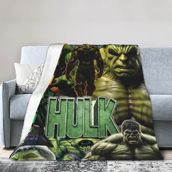 The Incredible Hulk Coral Fleece Throw Blanket 1