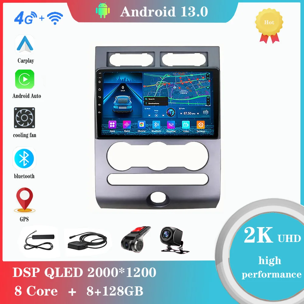 

Android 12.0 For Ford Expedition 2007-2017 Multimedia Player Auto Radio GPS Carplay 4G WiFi DSP Bluetooth