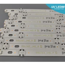 

LED backlight strip 8 lamp for LG 55"TV Innotek 17Y 55INCH_B-TYPE SSC_55UJ630V 55UJ6300 55UJ63 55LJ63_UHD_B 55LJ55_FHD_A