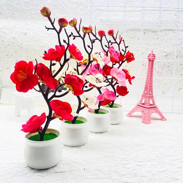 Mother's Day New Artificial Plants Bonsai Small Tree Simulation Pot Plants Fake Flowers Table Potted Ornaments Home 3 Mother's Day New Artificial Plants Bonsai Small Tree Simulation Pot Plants Fake Flowers Table Potted Ornaments Home 3