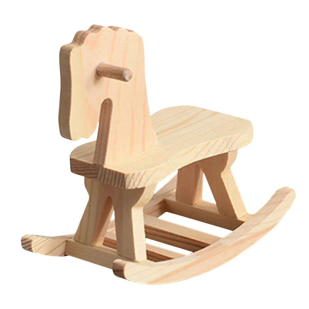 

DIY Toys Kids Puzzle Wooden Plaything 3d Puzzles for Decorate Decorative Craft Toddler