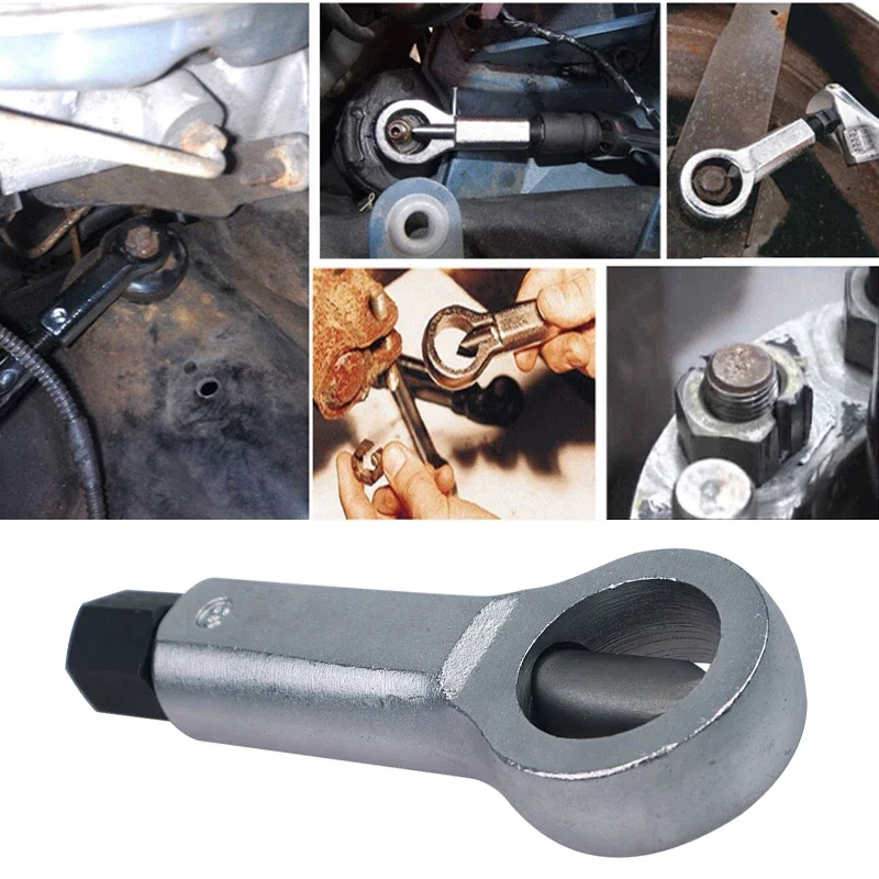 6/8/10.5CM Heavy Duty Rust Resistant Damaged Nut Splitter Remover Rusty Nut Splitter Spanner Remove Cutter Tool Steel Wrench Hex