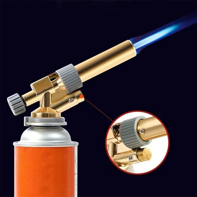Copper Welding Gas Torch Flame Gun Butane Burner Lighter Portable Outdoor BBQ Flamethrower Welding Equipment Kitchen Ignition gas torch,welding torch,gas burner,butane torch