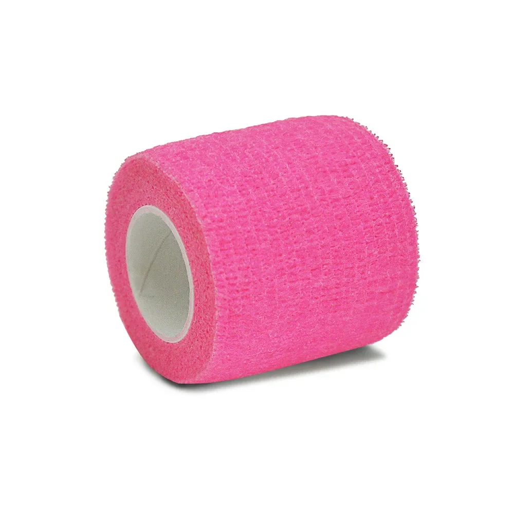 6/15 Stück 4,8 m schwarzes Erste-Hilfe-selbstklebendes, kohäsives Elastizitätsband, Sportband für Handgelenk, Knöchel, Verstauchungen und Schwellungen – Detail 10