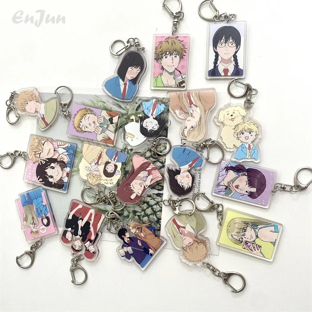 Anime Keychain Skip and Loafer Iwamura Mitsumi Sosuke Shima Kawaii Figure  Charms Acrylic Keyring Bag Pendant Ornament Fans Gifts - AliExpress