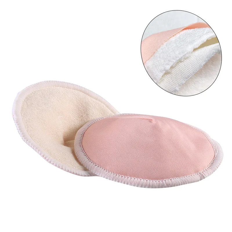 Three-Layer Fiber Ultra-Fine Waterproof Breathable Breast Pad Anti-Overflow Maternity Care Pad Baby Feeding Reusable Washable breast pads milk pads