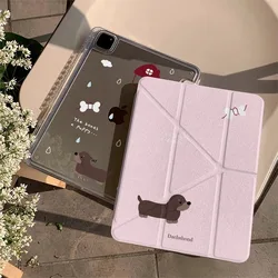 Pink Tablet Case with Pencil Holder Cover - Mini4 Mini5 7.9inch (YZGTSM - TD13261)