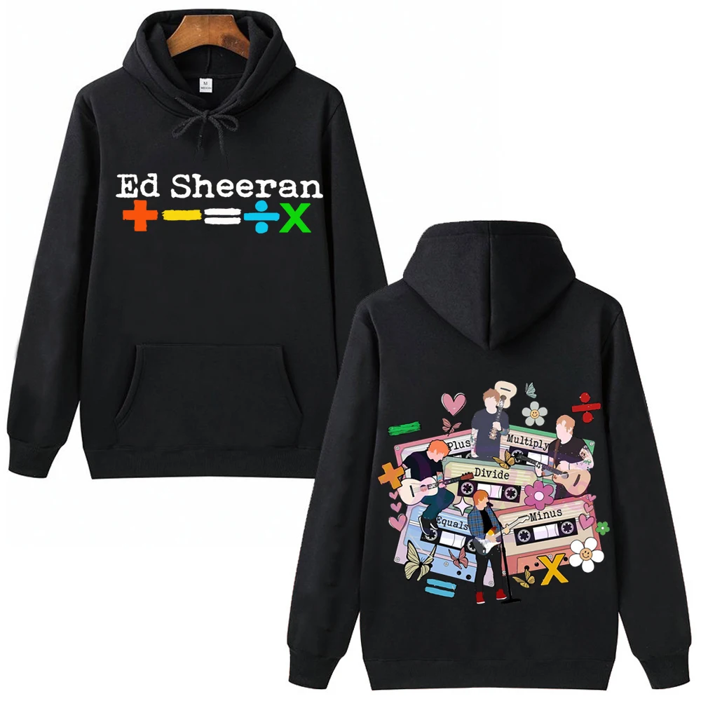 

Ed Sheeran Tour 2023 Hoodie Man Woman Harajuku Pullover Tops Sweatshirt Popular Music Fans Gift