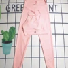 2025 Women's Quick-Drying Yoga Sports Set Gym Workout Tracksuit Long Sleeve Running Shirt Comfortable Fitness Clothing 1