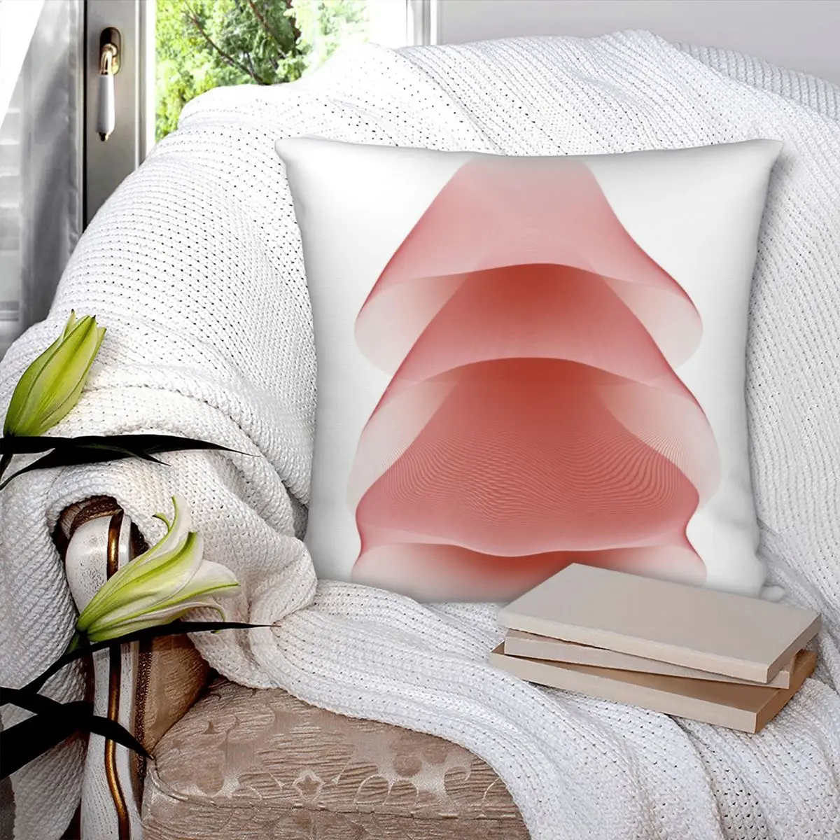 Рисунок 2 - Красная Медуза, квадратная наволочка