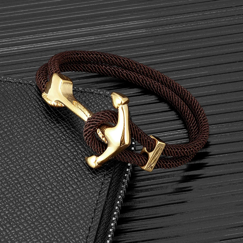 Bracelet for men - marine accessory brown
