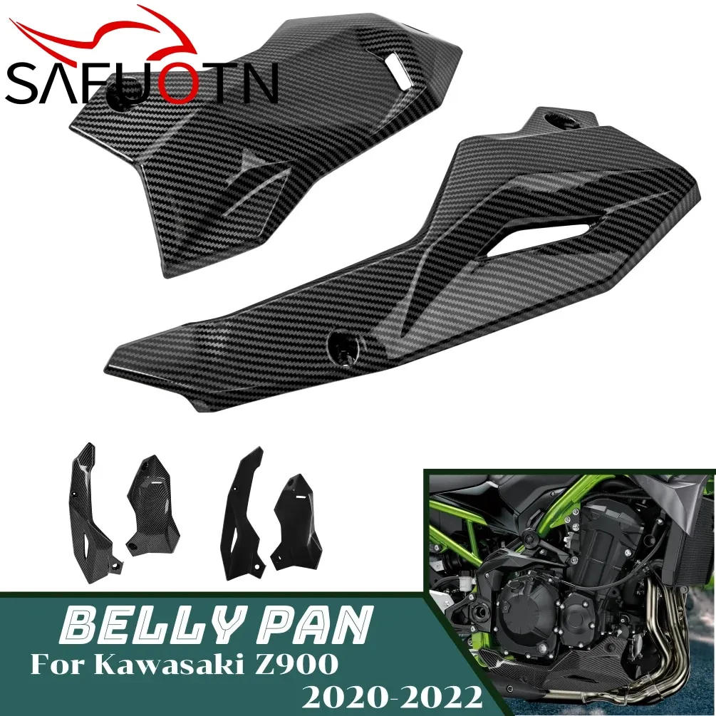 

Z900 Передняя панель двигателя для Kawasaki Z 900 2020-2024 2022 Защитная крышка рамы мотоцикла