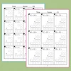 2 books Long Division Practice 2-digit Multiplication Worksheet Mathematical Operation Calculation Homework Workbook for student 5