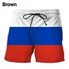 3D Print National Flag Graphic Beach Shorts For Men Summer Funny Casual Board Shorts Swimwear Quick Dry Men Swim Trunks 4