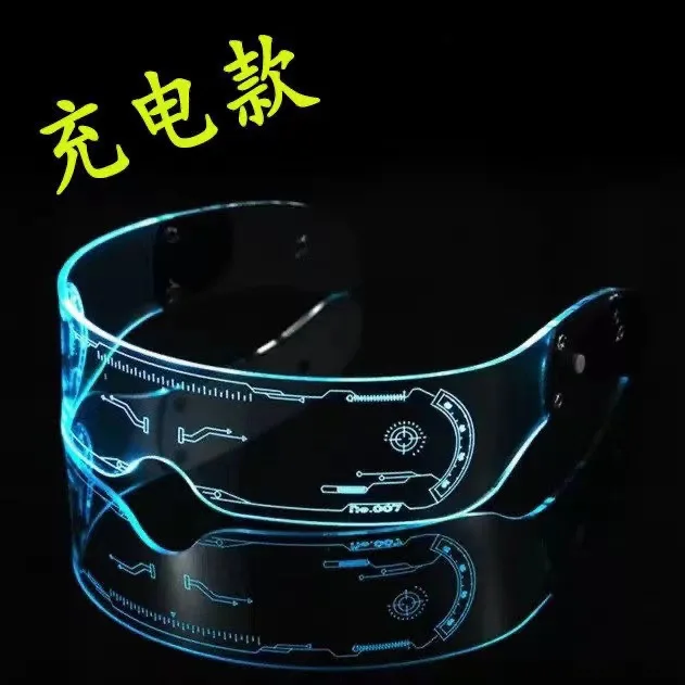 LED Glasses Glow Glasses LN The Dark Cool MusicParty Neon Light Glasses Decoration Christmas