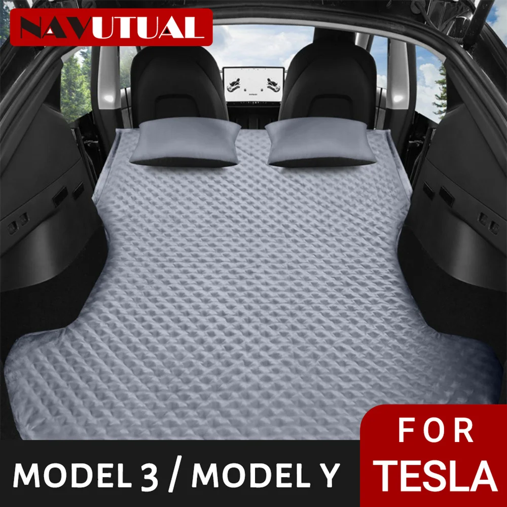 

Надувной матрас Tesla модель Y/3, подходит для кемпинга, спящего чемодана, автомобиля, путешествий