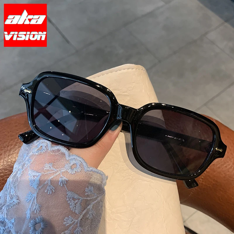

AKA VISION 2023 High Quality Sunglasses Women Vintage Eyeglasses Women/Men Luxury Glasses Women Luxury Brand Gafas De Sol Mujer