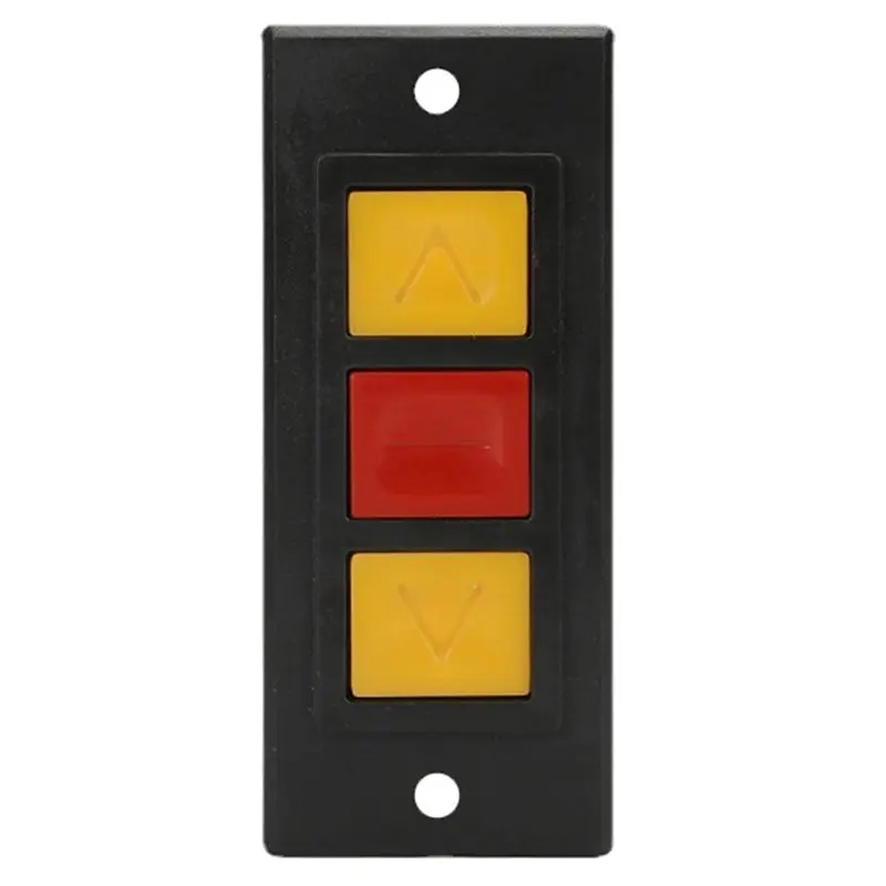 【RECOMENDAR】2X 차고 문 개폐기, 전기 도어 롤 스위치 잠금 상자, 표면 장착형 숨김 버튼 스위치 D