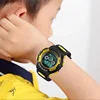 New Fashion Children Camouflage Watch Sport Kids Rubber Strap LED Digital Watch for Kid Student Girl Boy Wristwatch Clock 4
