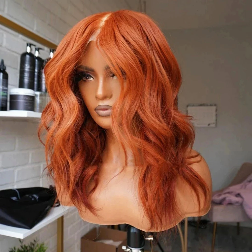 Cheveux ondulés synthétiques