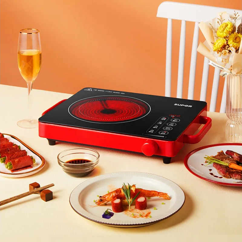 

Free Shipping SUPOR Electric Ceramic Furnace 2200W High Power Infrared Heating Hot Pot Furnace Multifunctional Induction Cooker