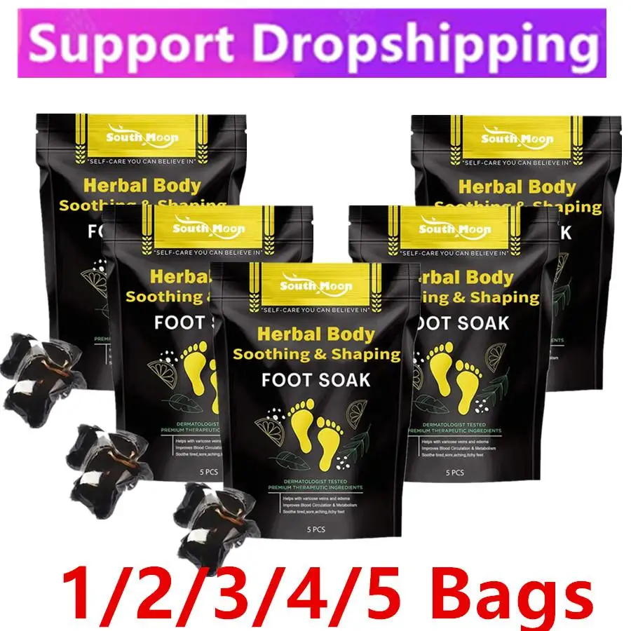 Lot Foot Cleaning Soak Natural Herbal Body Soothing Shaping Slimming