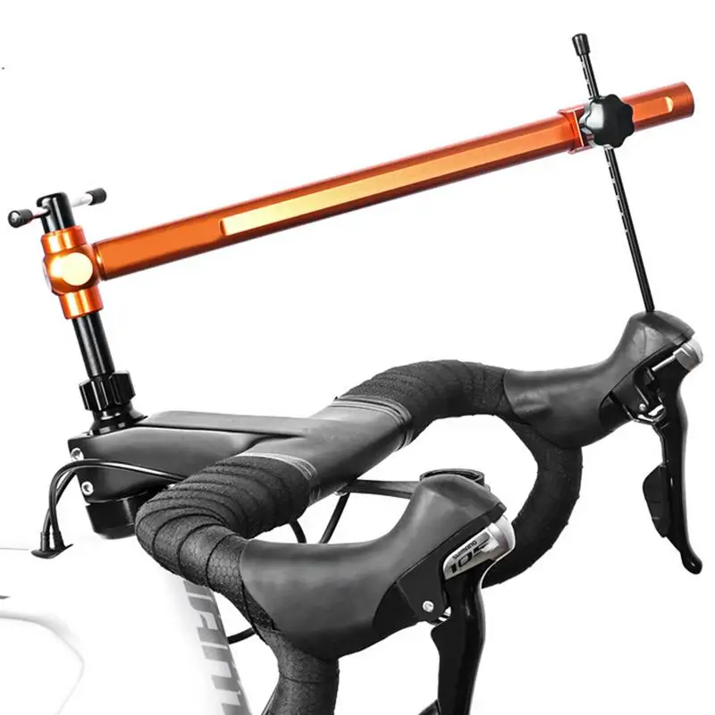 

Bicycles Hand Shift Head Mount Metal Handlebar Angle Left Right Symmetrical Adjuster Bike Handlebar Leveling Tools Accessory