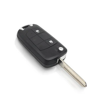 Chiave telecomando per Nissan Cube Micra Qashqai Juke Altima Maxima - Portachiavi per auto pieghevole modificato con pulsante KEYYOU 2 3 4 per Nissan Cube Micra