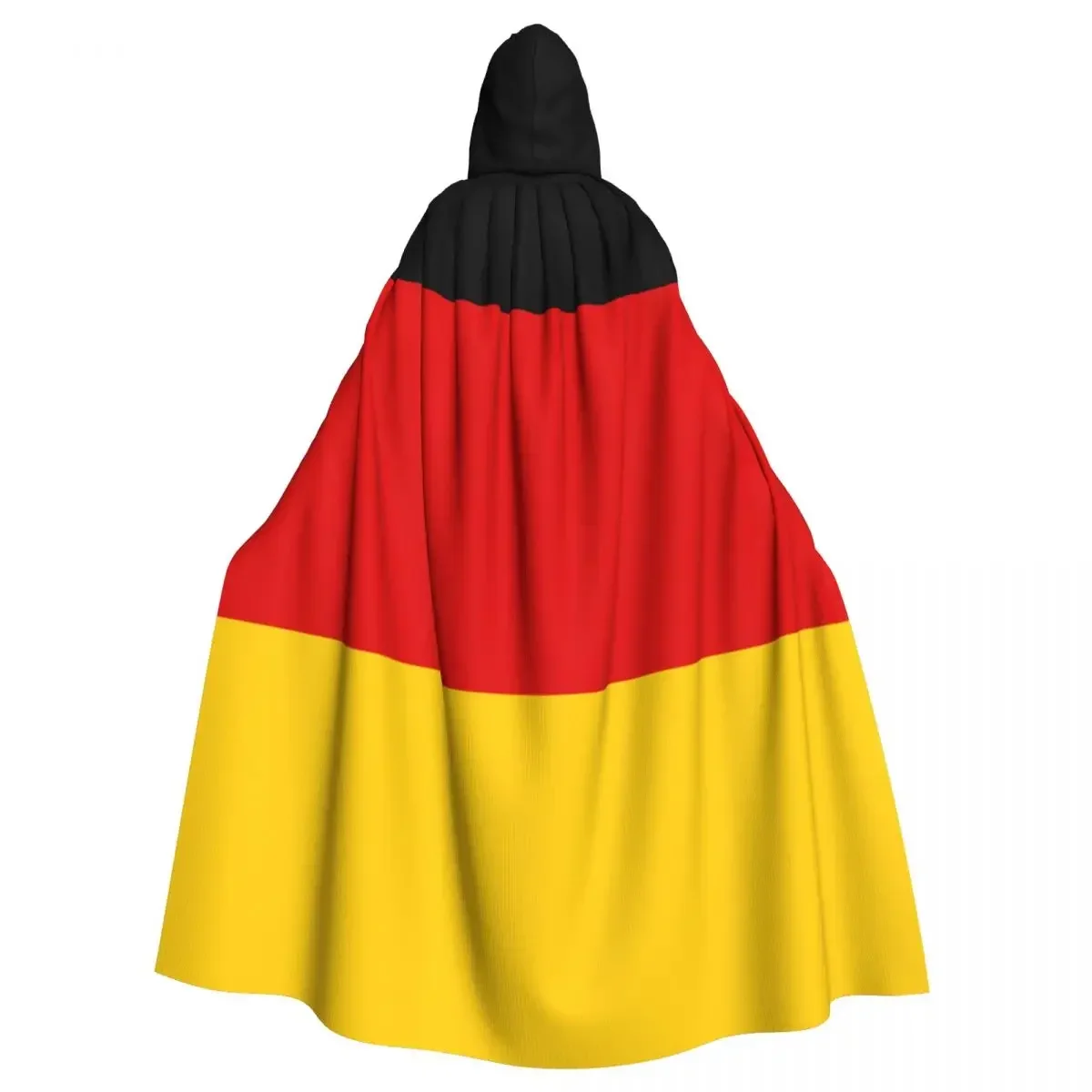 

Hooded Cloak Polyester Unisex Witch Cape Costume AccessoryFlag Of Germany