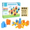 2023 New TicTacToe Cartoon Thinking Training Gobblets Gobblers Board Game Big Eat Small Strategy Game Educational Toy For Kids 6