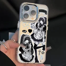 Japanese Cute Anime Maid Soft Phone Case - Hot Design Protective Cover - Poco F6 5G (LYK - LY312506c1)