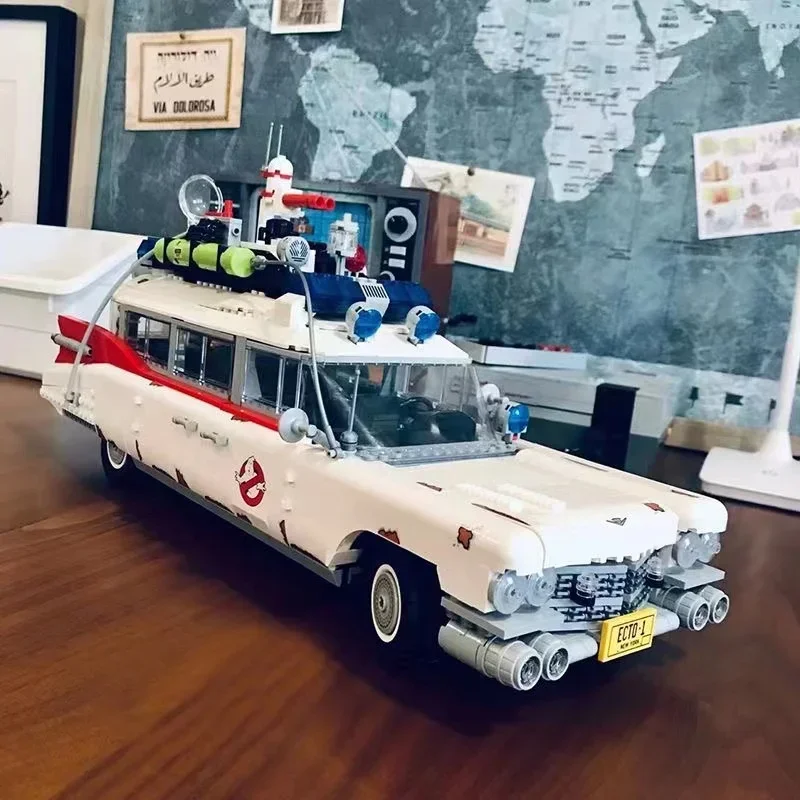 Disponibile Compatibile 10274 Ghostbusters Ecto-1 Building Blocks Modello Di Auto Mattoni Per Bambini Adulti Giocattoli Regali Di Natale Di Compleanno