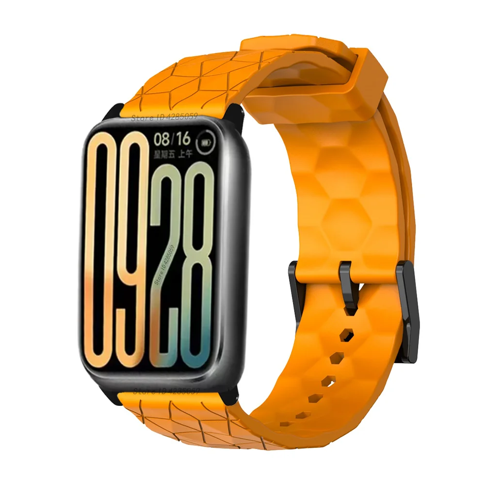Sporty Silicone Strap Replacement for Smartwatch - Premium Watchband Accessory
