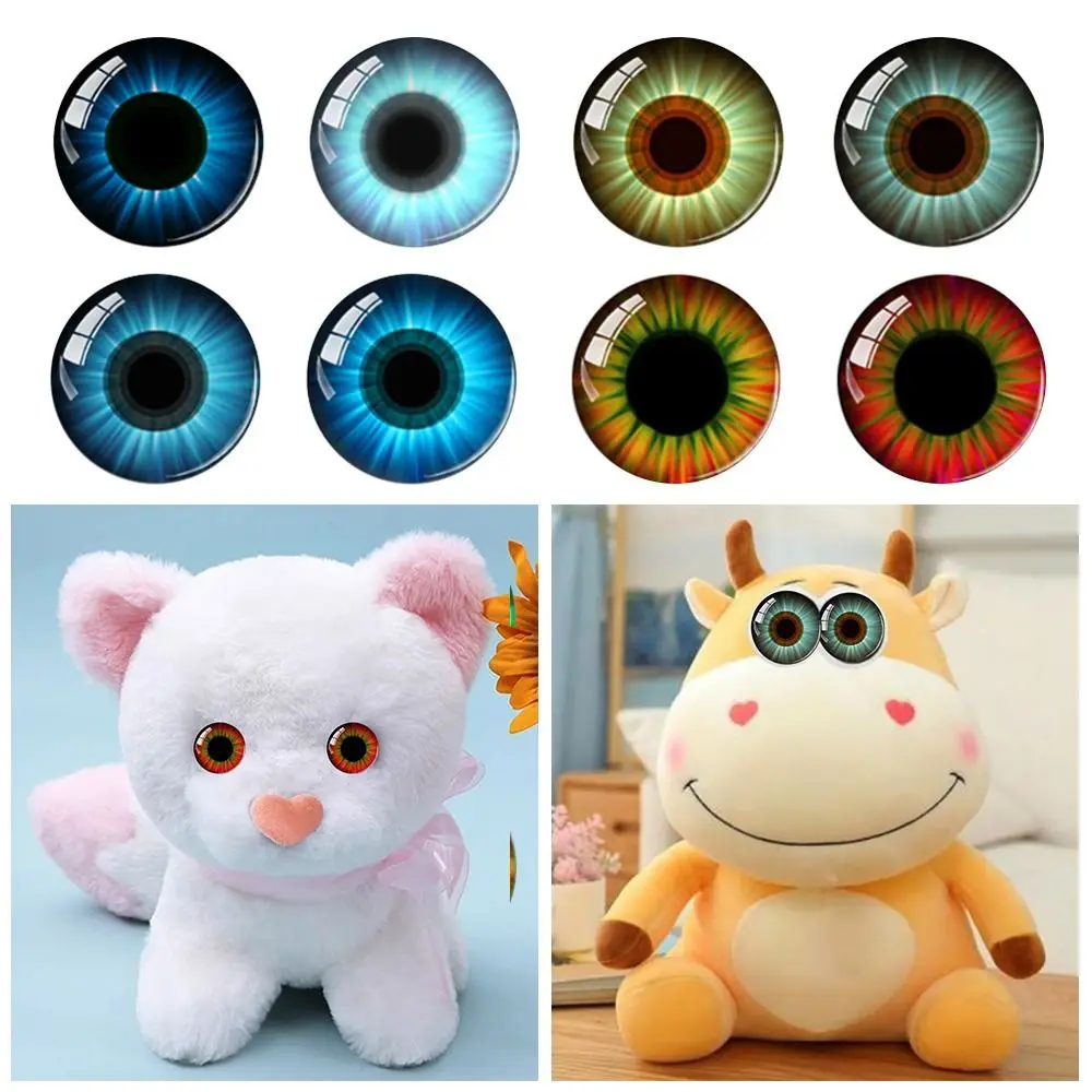 20pcs/10pairs High Quality 6mm-20mm Eyes Crafts Eyes Crystal Plastic Puppet Crystal Eyes Dolls DIY Tools DIY Accessories
