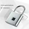 Xiaomi Fingerprint Padlock Smart USB Rechargeable Door Lock Waterproof Biometric Thumbprint Quick Unlock Zinc Alloy Door Padlock 5