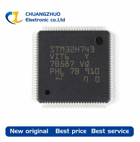 

1Pcs New original STM32H743VIT6 2MB 1.71V~3.6V 480MHz 82 LQFP-100(14x14) Microcontroller Units (MCUs/MPUs/SOCs)