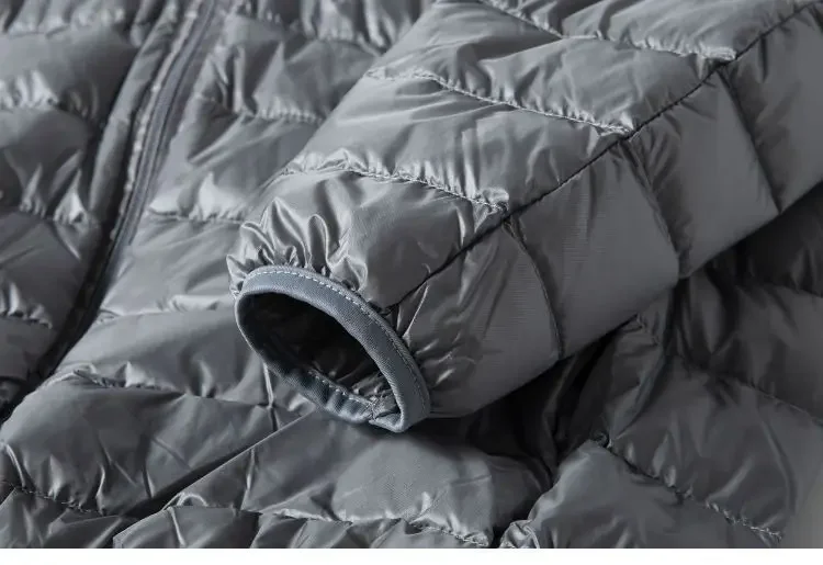 2026 Portable Lightweight ort down Jaet for Men Autumn Winter Cotton Padded Stand Collar Warm Casual ly Friendly Outerwear