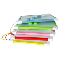 Colorful Frame Mini Magnetic Whiteboard for Kids - Includes Pen and Hanging Feature (Mixed Colors - 5pcs)