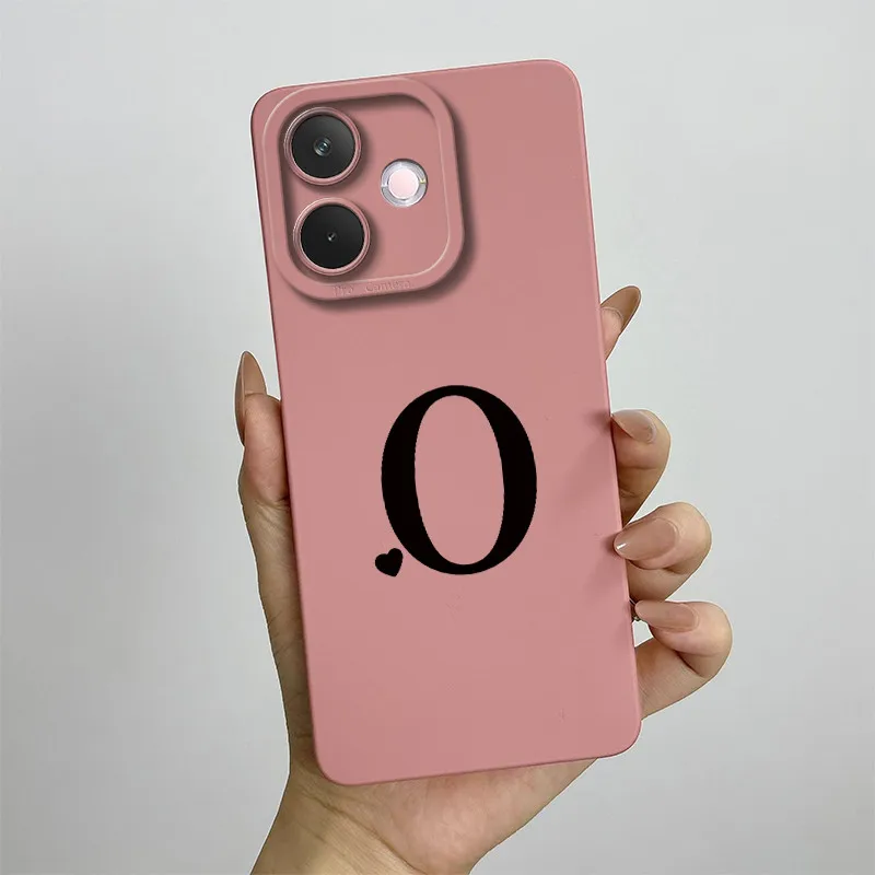 Luxury Letters Soft Slim Silicone Anti-Drop Protective Phone Case