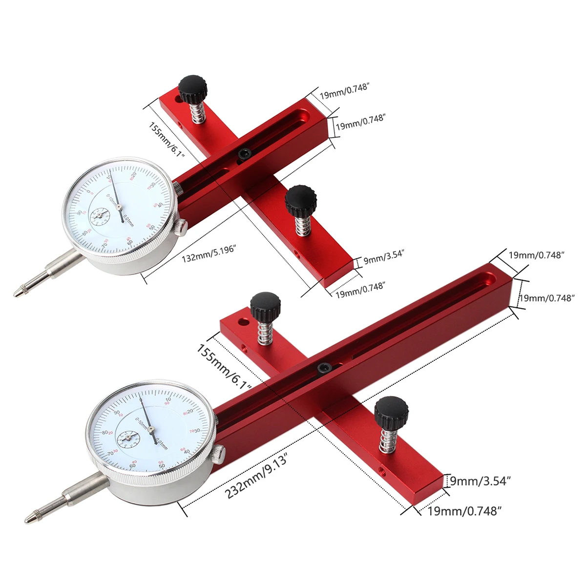 Precision Dial Indicator Gauge for Workshop Machinery Calibration