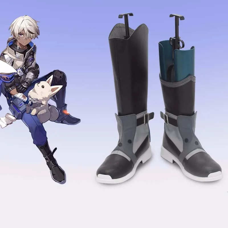 

Honkai Star Rail Arlan Cosplay Shoes Party Arlan Cosplay Boots Shoes PU Leather Leader of Shadow Garden Props