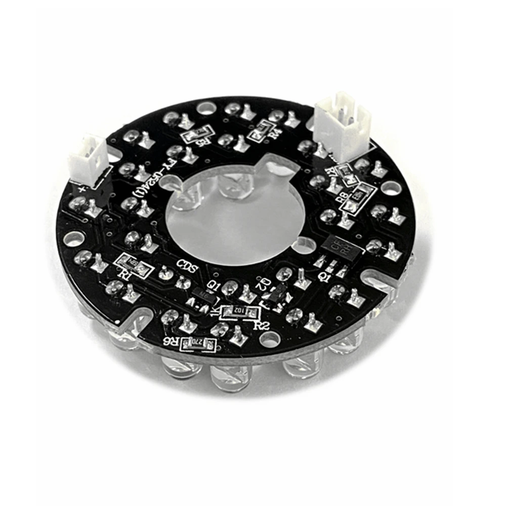 90 degrees CCTV Accessories infrared light 24 Grain IR LED board for Surveillance cameras night vision diameter 44mm surveillance camera accessories