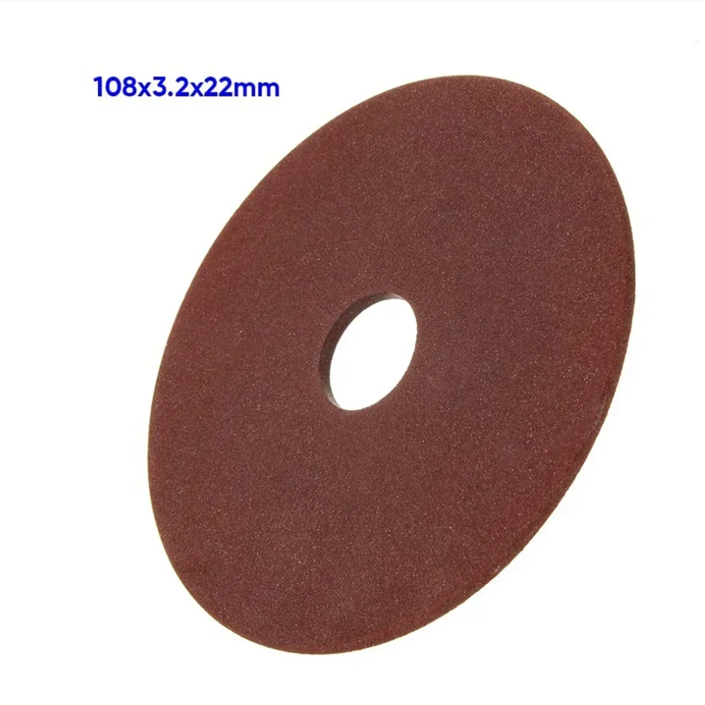 Grinding Wheel Sanding Disc 3Pcs 108*3.2*22mm For Chainsaw Sharpener Grinder Polishing 3/8