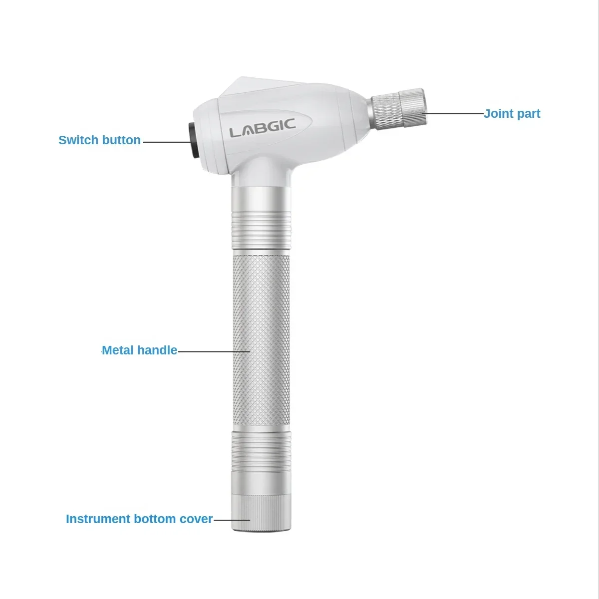 LABGIC TH-Mini Handheld Homogenizer Light and Fast Experimental Mixer Grinding Pestle Energy Saving and Long Battery Life
