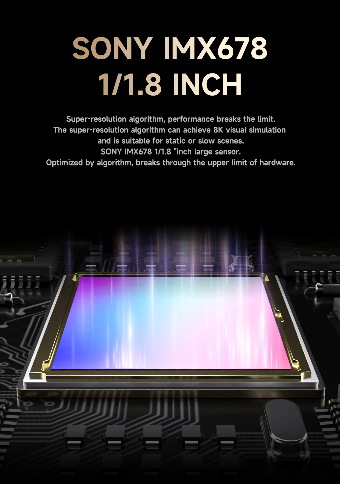 MECHANIC MOS-8K Microscope HD Industrial Camera 41MP HDMI USB Dual