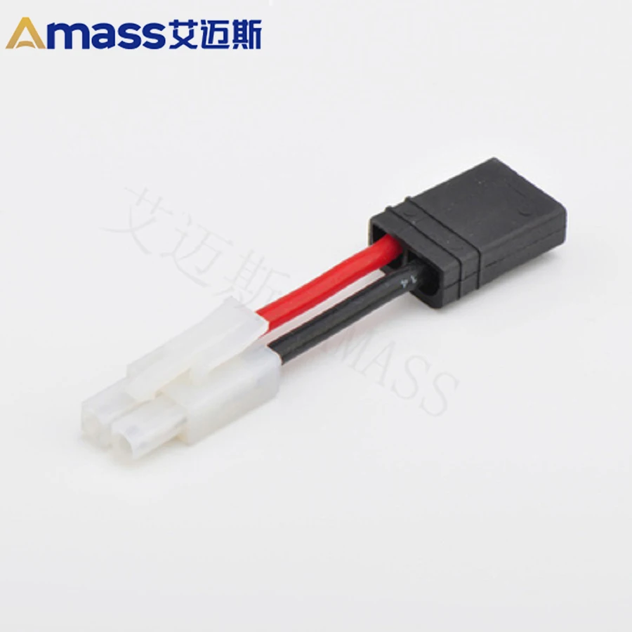 

Free Shipping Amass Charge Cable Adapter: Tamiya Plug to Trx Plug for Lipo Battery Female to Male 14awg